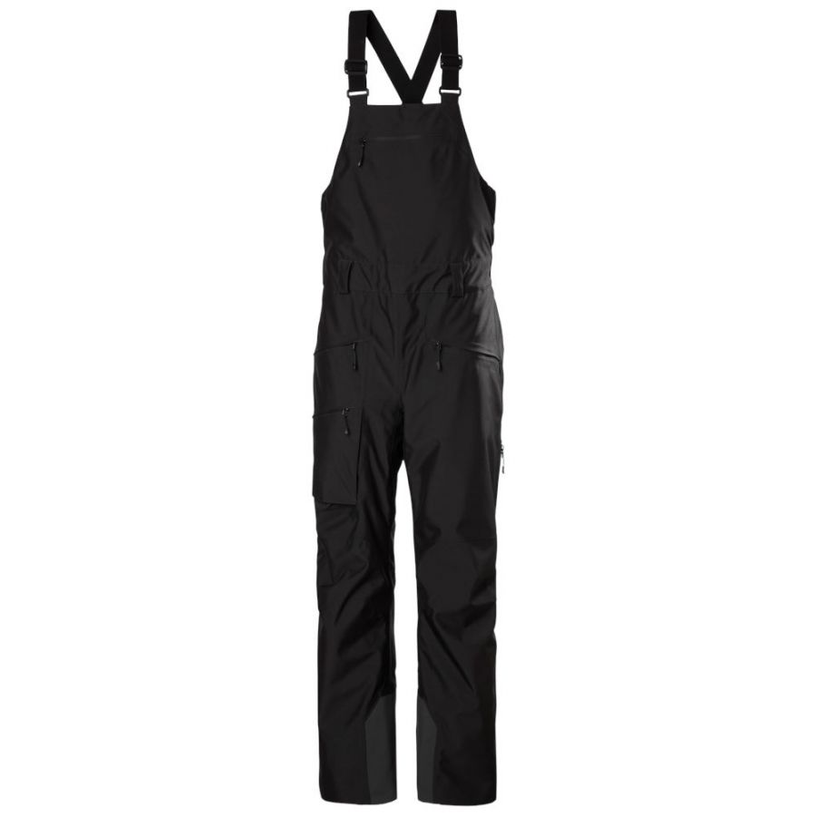 Helly Hansen Powderqueen Bib 2.0, ly?a?ské kalhoty, dámské, ?erná