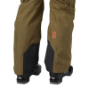Helly Hansen Powderqueen Bib 2.0, lyžiarske nohavice, dámske, hnedá