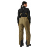 Helly Hansen Powderqueen Bib 2.0, spodnie narciarskie, damskie, br?zowy