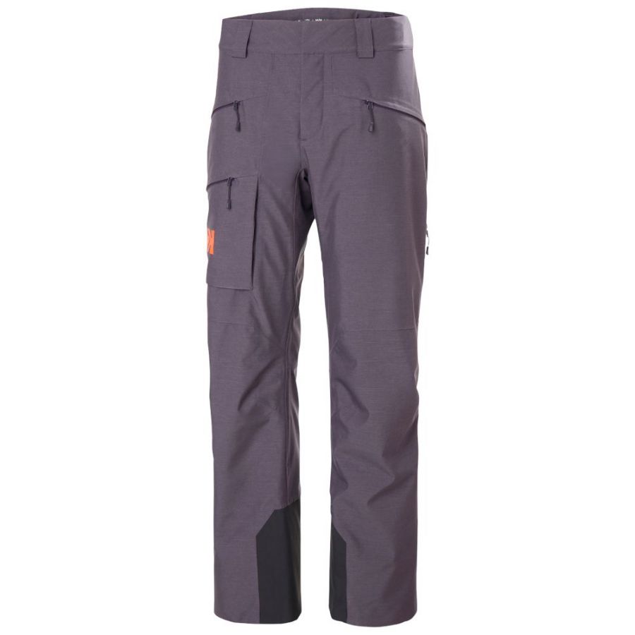 Helly Hansen Powderqueen lyžiarske nohavice, dámske, fialové