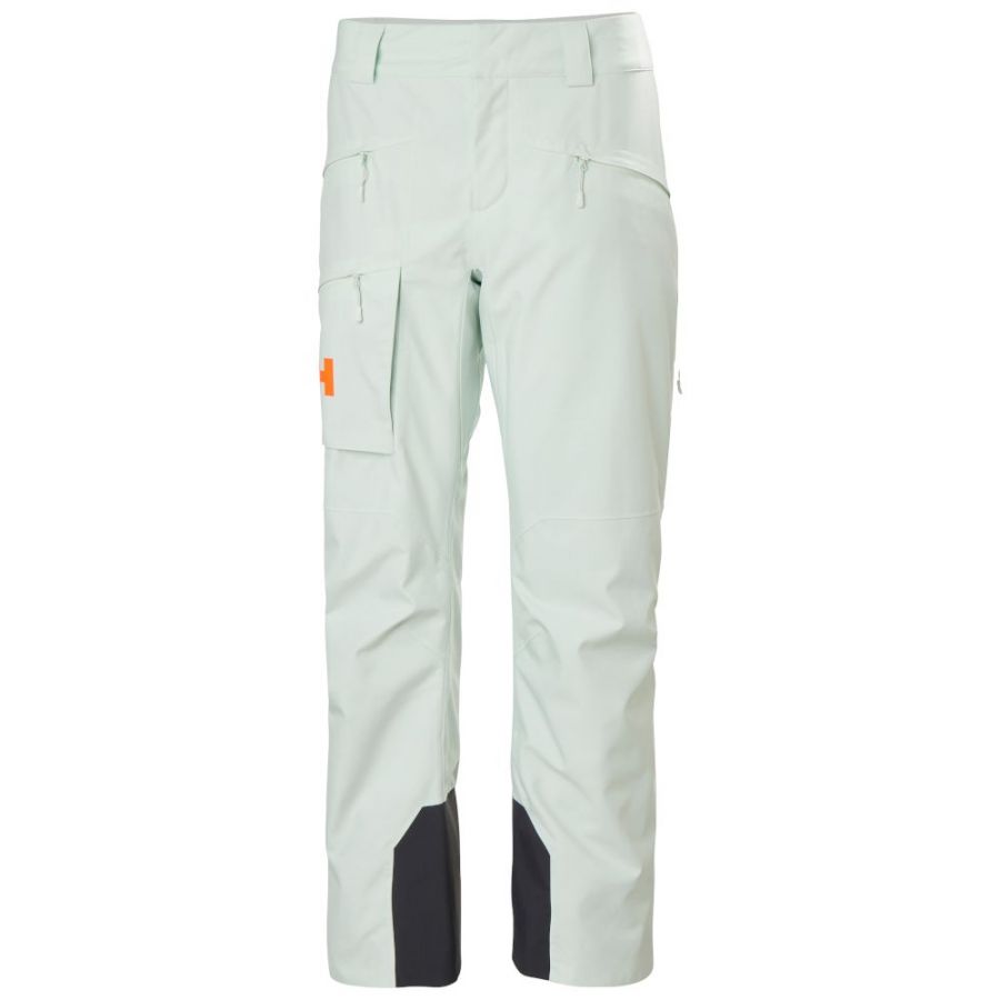 Helly Hansen Powderqueen lyžiarske nohavice, dámske, svetlozelené