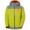 Helly Hansen Powdreamer 2.0, kurtka narciarska, męska, żółto-zielona