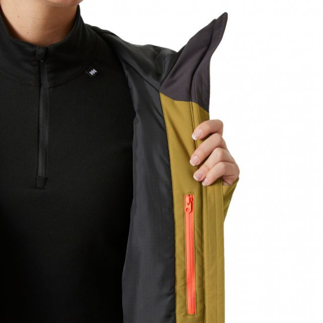 Helly Hansen Powerchaser 2.0, ski jacket, women, sand