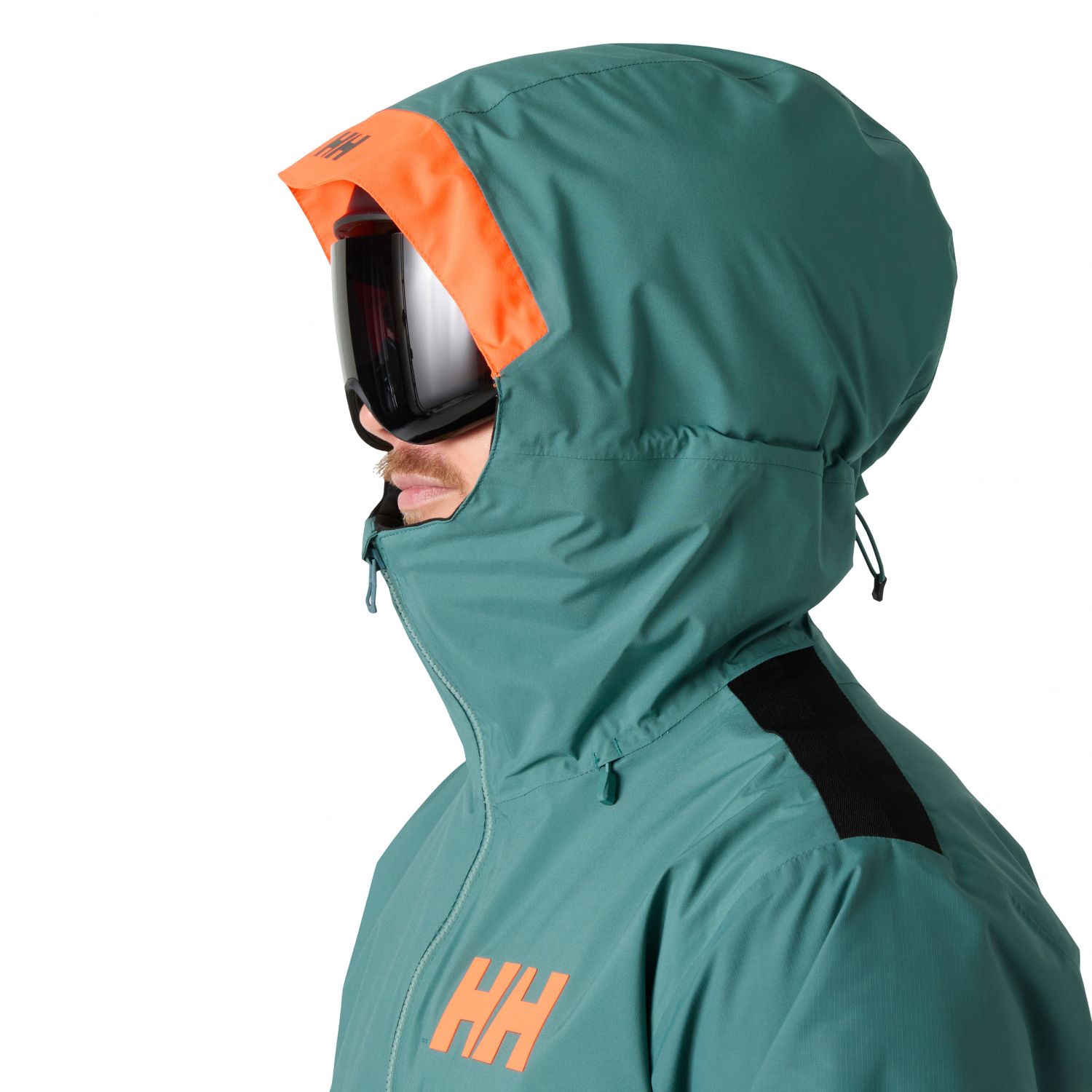 Helly Hansen Powerdreamer 3.0, giacca da sci, uomo, verde