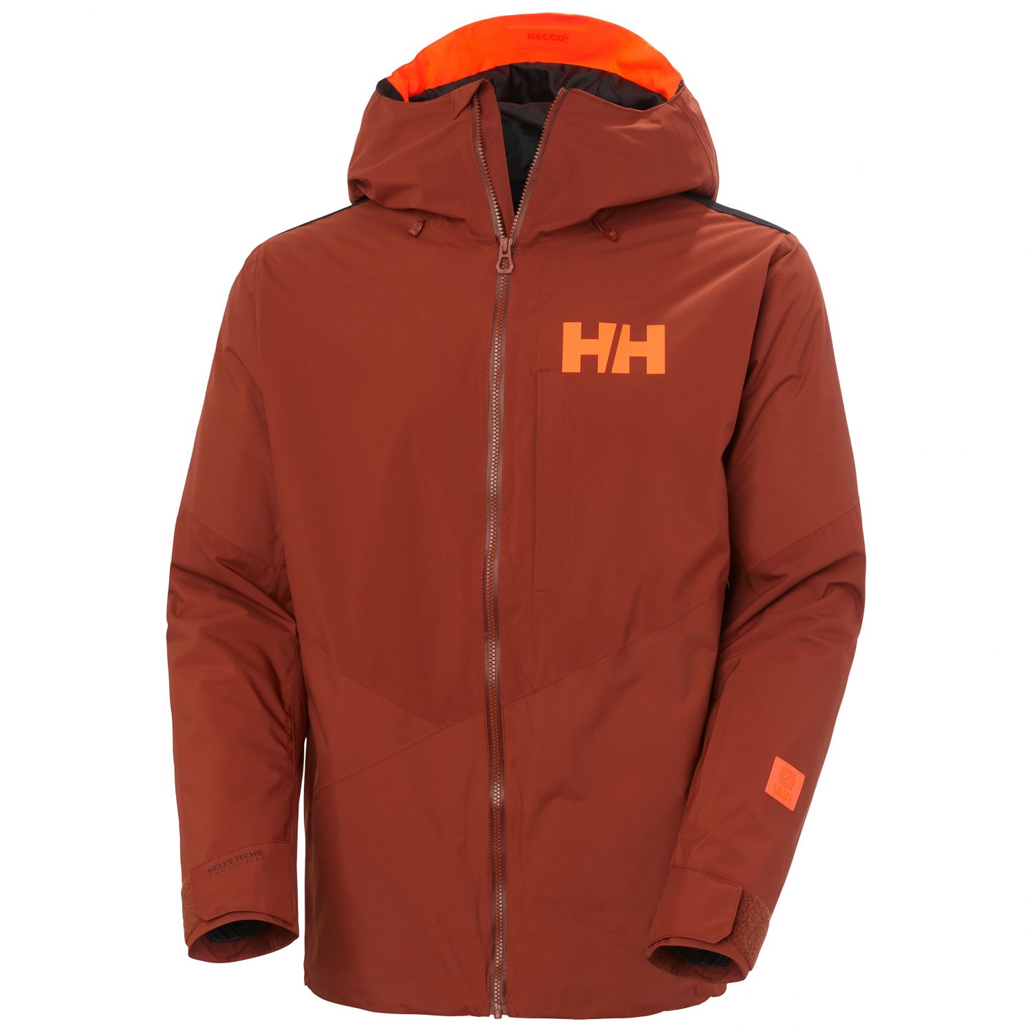 Helly Hansen Powerdreamer 3.0, ski jacket, men, brown