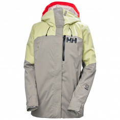 Helly Hansen Powshot, chaqueta de esquí, mujer, matcha helado