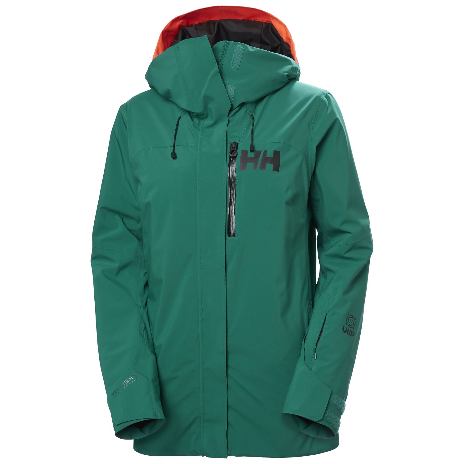 Helly Hansen Powshot, hiihtotakki, nainen, vihreä