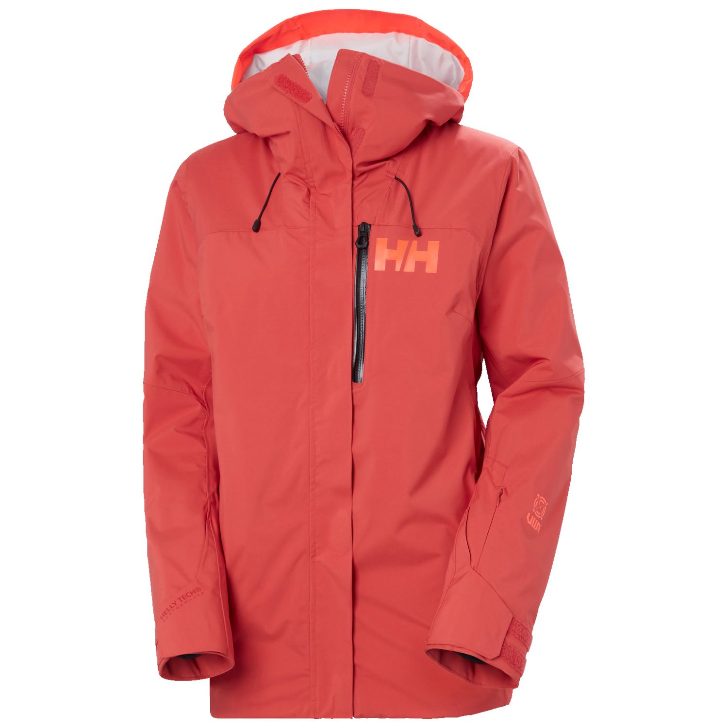 Helly Hansen Powshot, kurtka narciarska, damska, czerwona