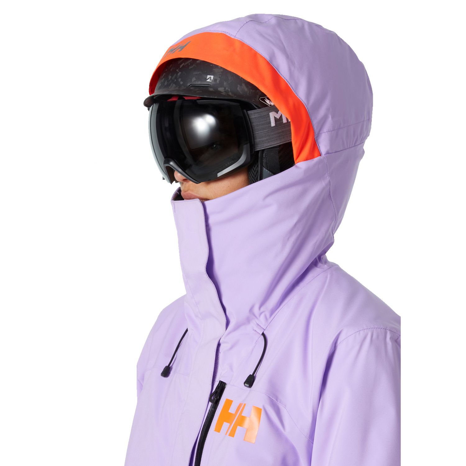 Helly Hansen Powshot, manteau de ski, femmes, heather ice