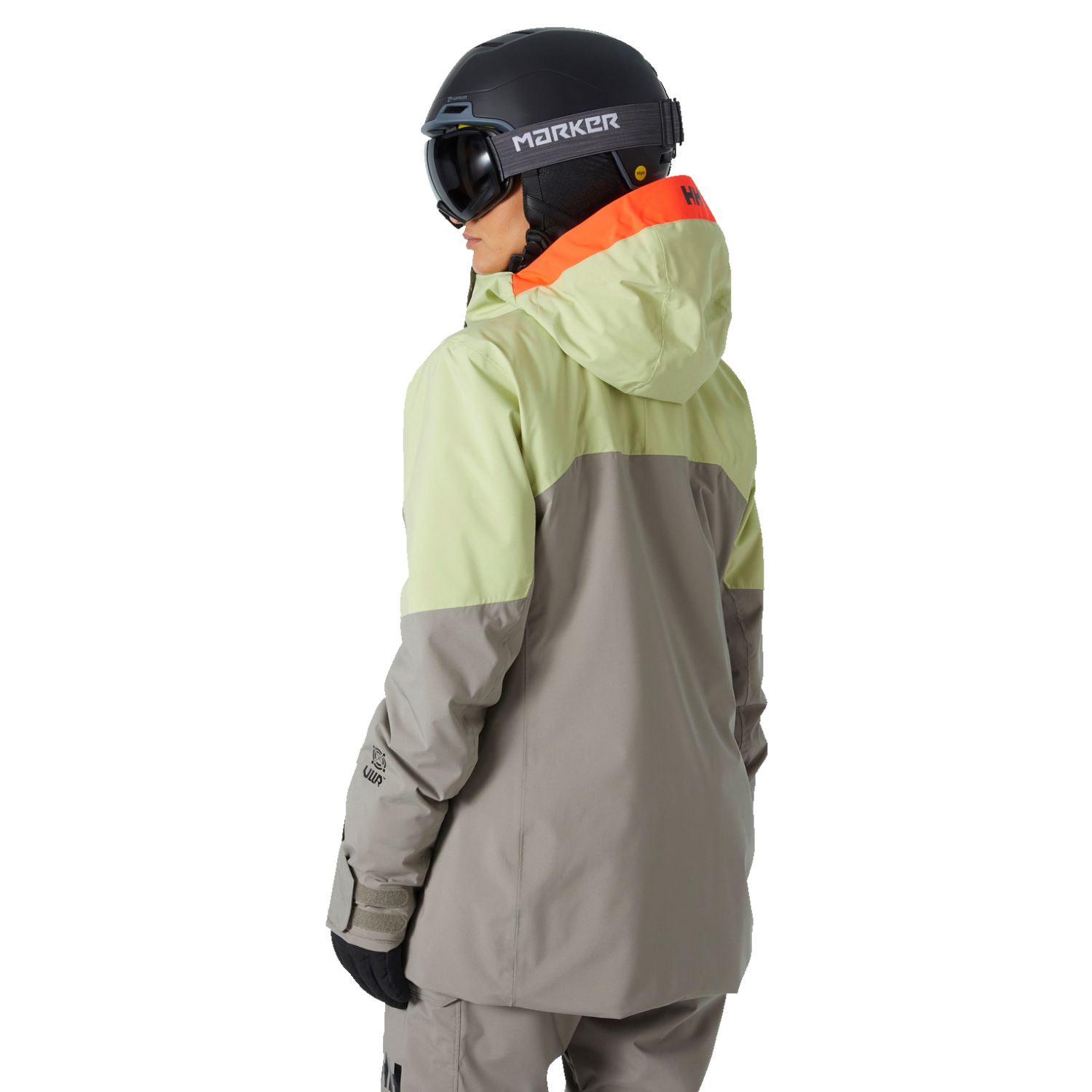 Helly Hansen Powshot, ski jacket, women, iced matcha