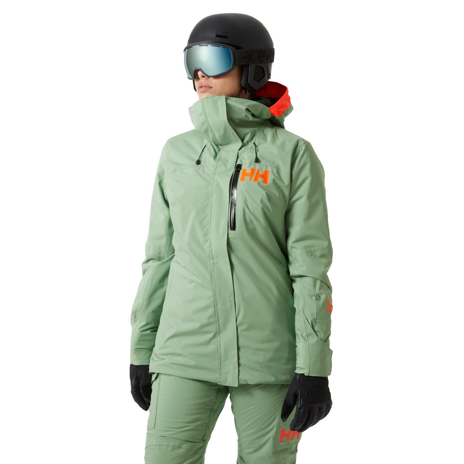 Helly Hansen Powshot, ski jacket, jade 2.0