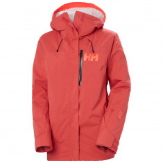 Helly Hansen Powshot, ski jacket, women, poppy red