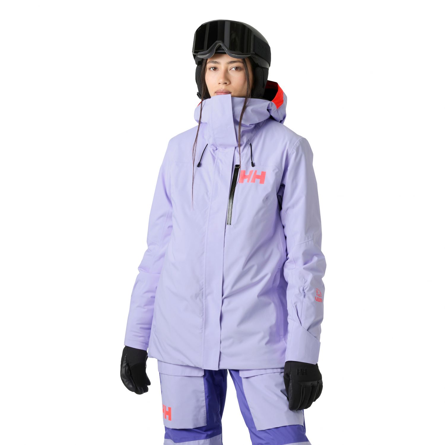 Helly Hansen Powshot, skijakke, dame, lilla