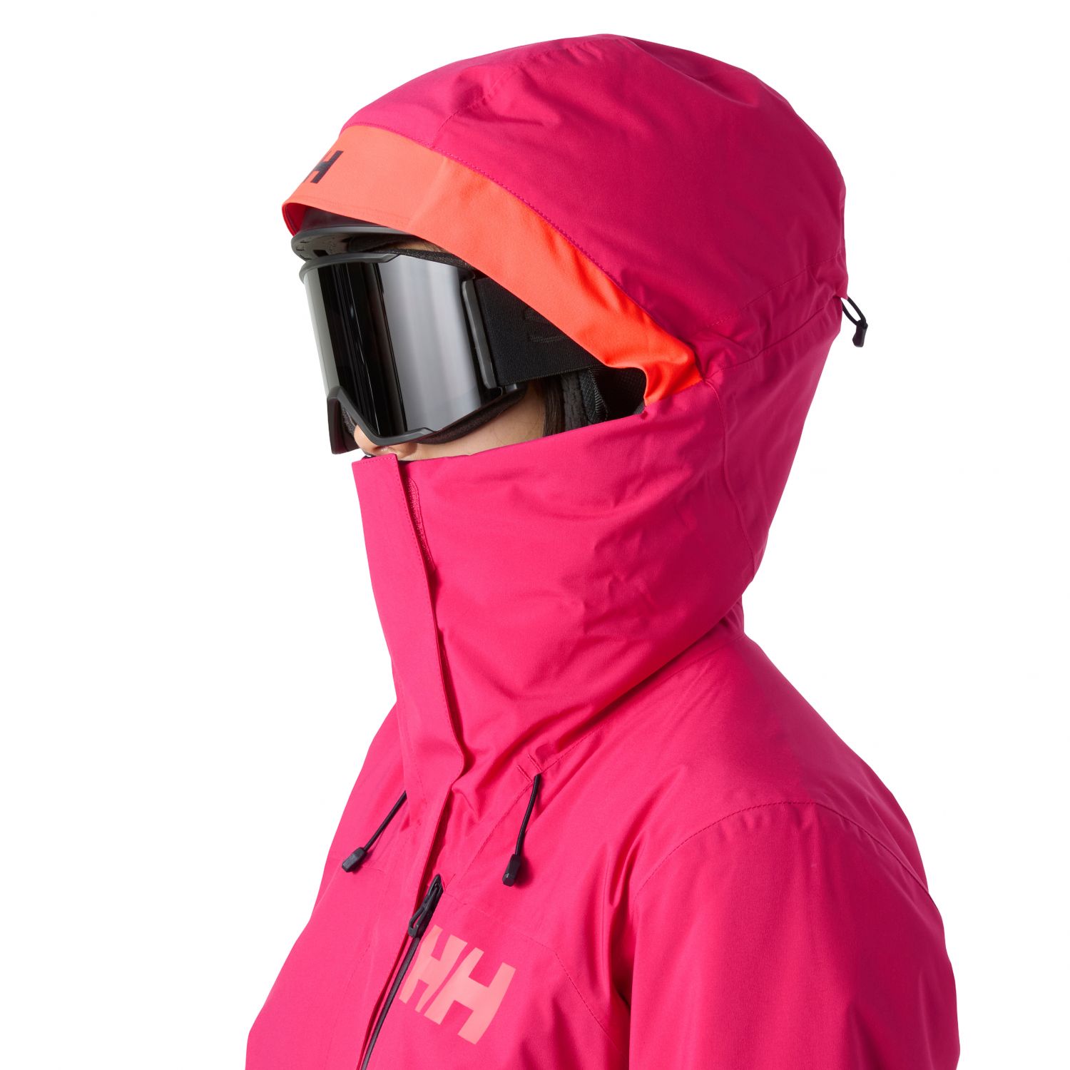 Helly Hansen Powshot, skijakke, dame, pink
