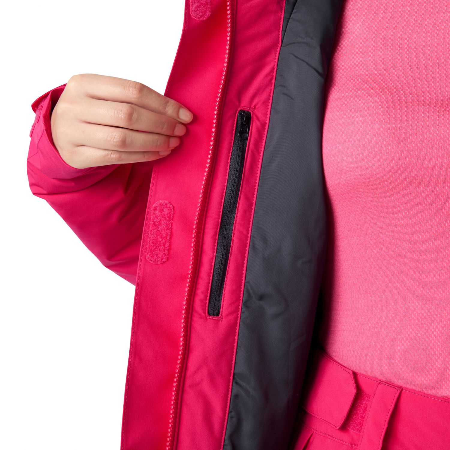 Helly Hansen Powshot, skijakke, dame, pink