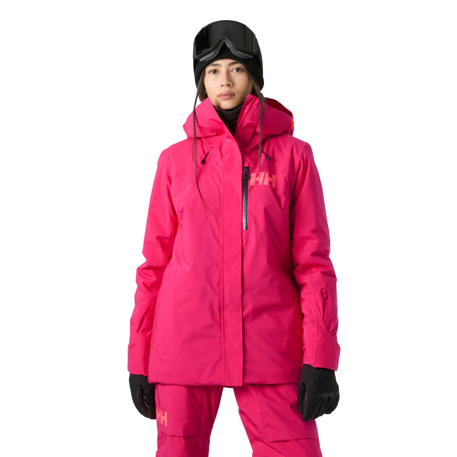 Helly Hansen Powshot, skijakke, dame, pink