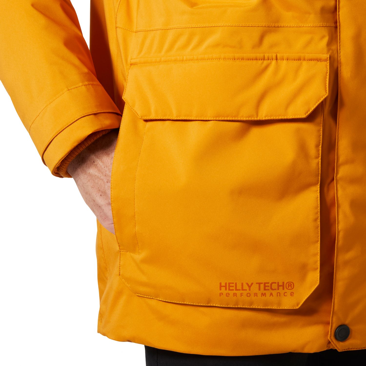 Helly Hansen Reine, parka, masculino, amarelo