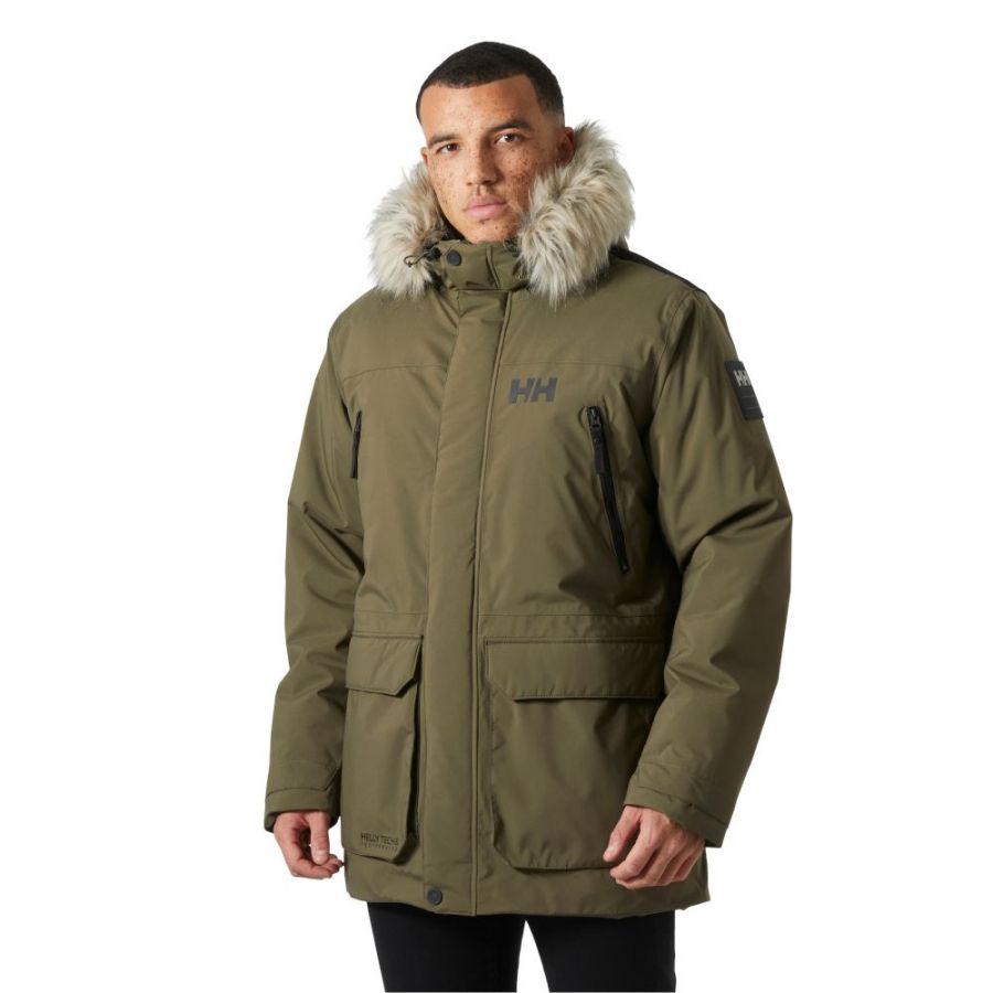 Helly Hansen Reine, parka, men, utility green