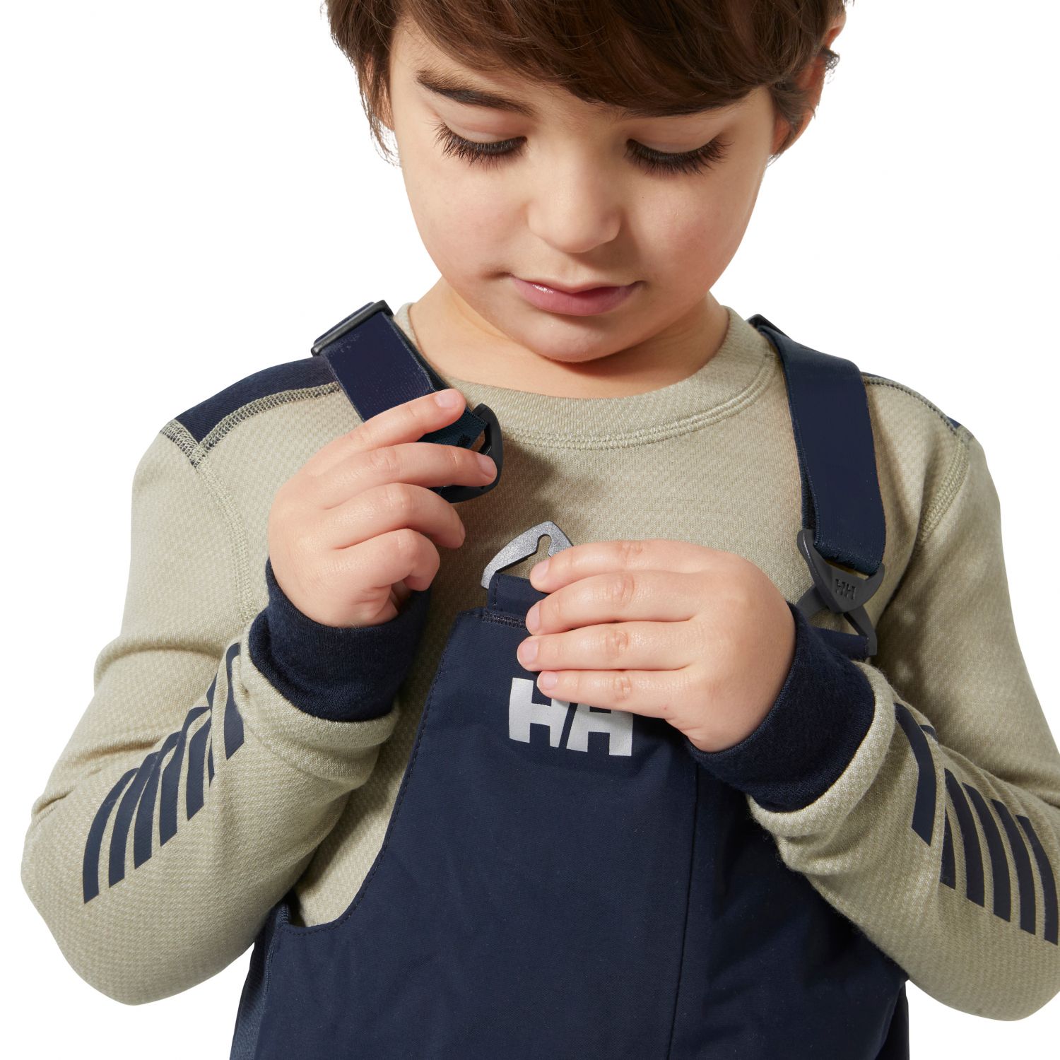 Helly Hansen Rider 2 Ins Bib, lyžiarske nohavice, junior, modrá
