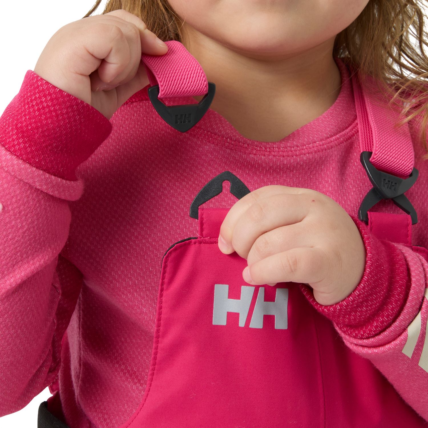 Helly Hansen Rider 2 Ins Bib, lyžiarske nohavice, junior, pink
