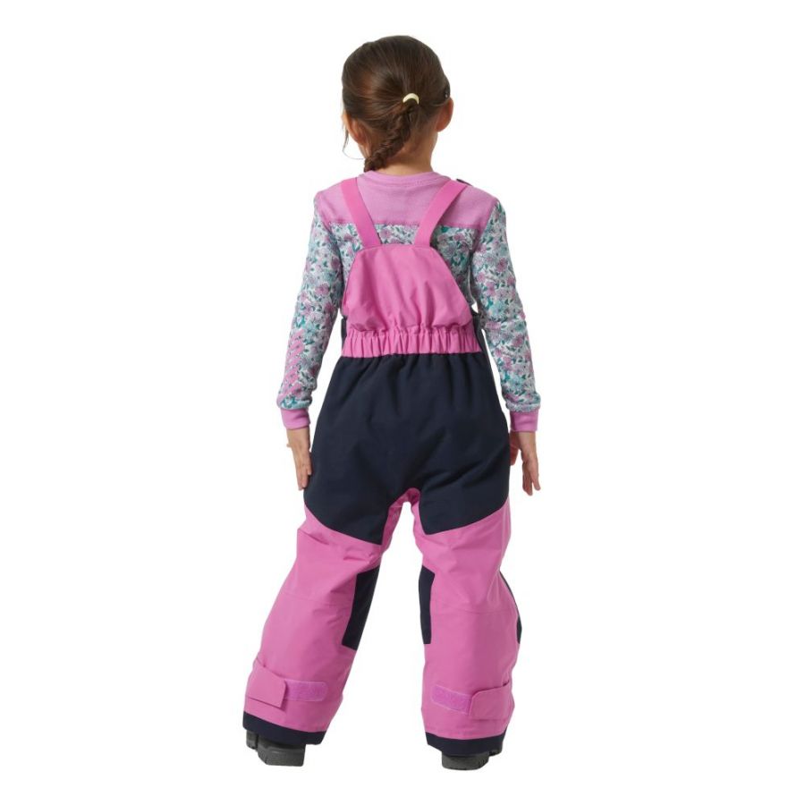 Helly Hansen Rider 2 Ins Bib, skibukser, junior, pink