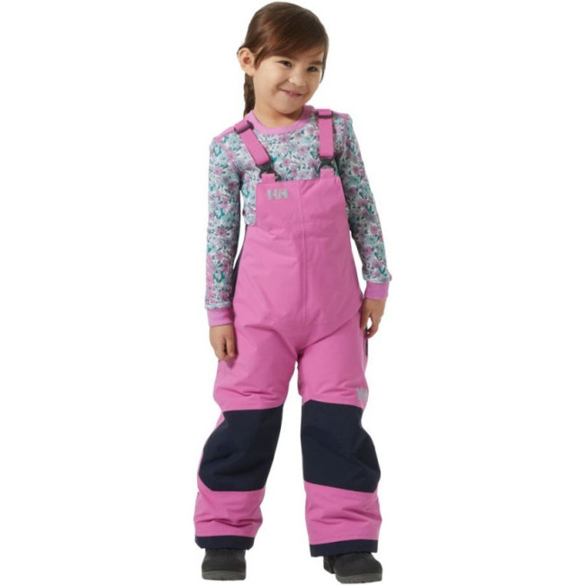 Helly Hansen Rider 2 Ins Bib, skibukser, junior, pink