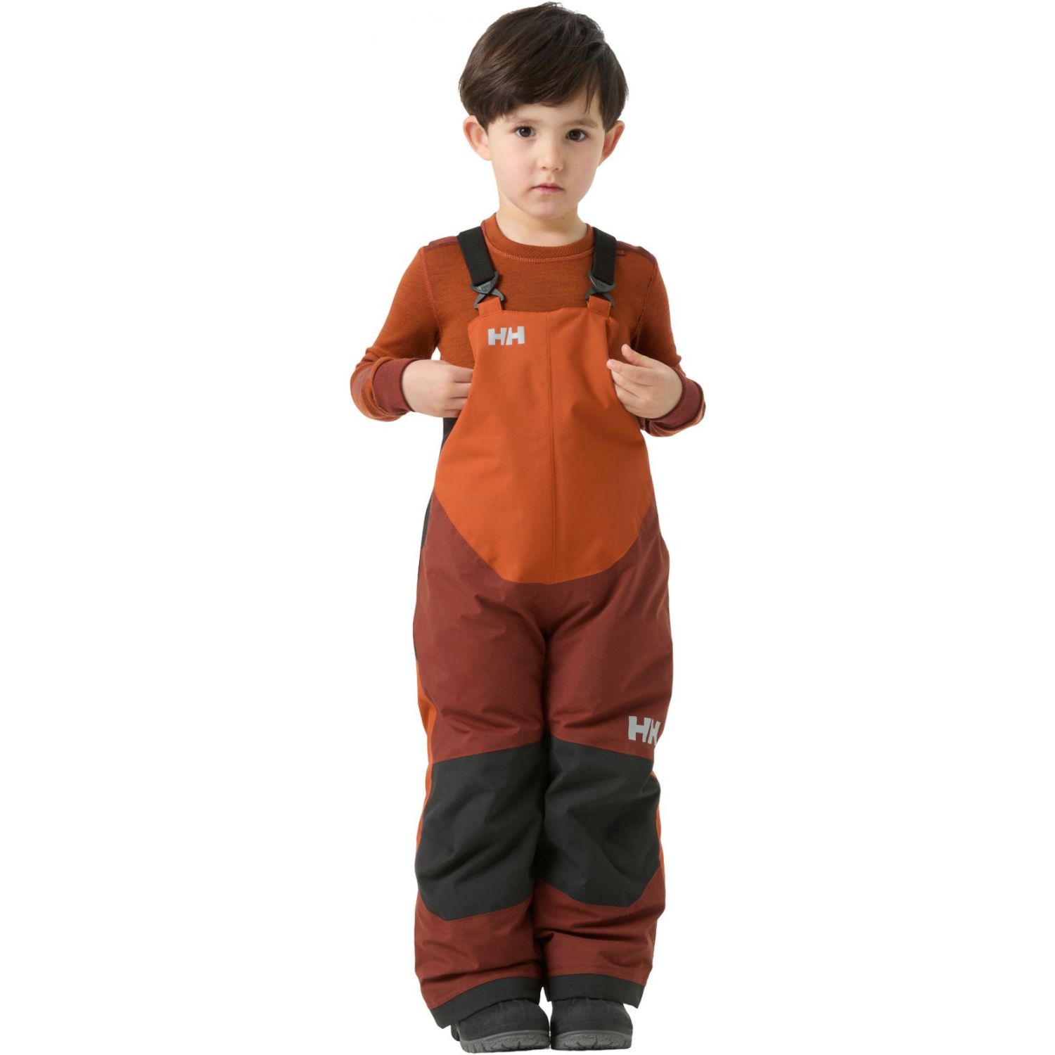 Helly Hansen Rider 2 Ins Bib, Skidbyxor, Junior, Brun