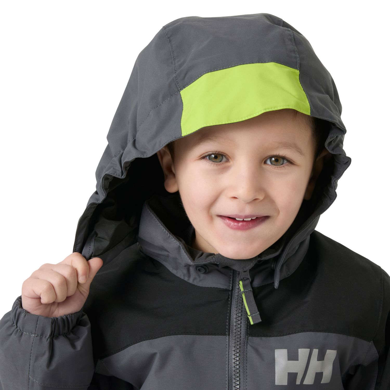 Helly Hansen Rider 3.0 Ins, macacão de esqui, júnior, cinza
