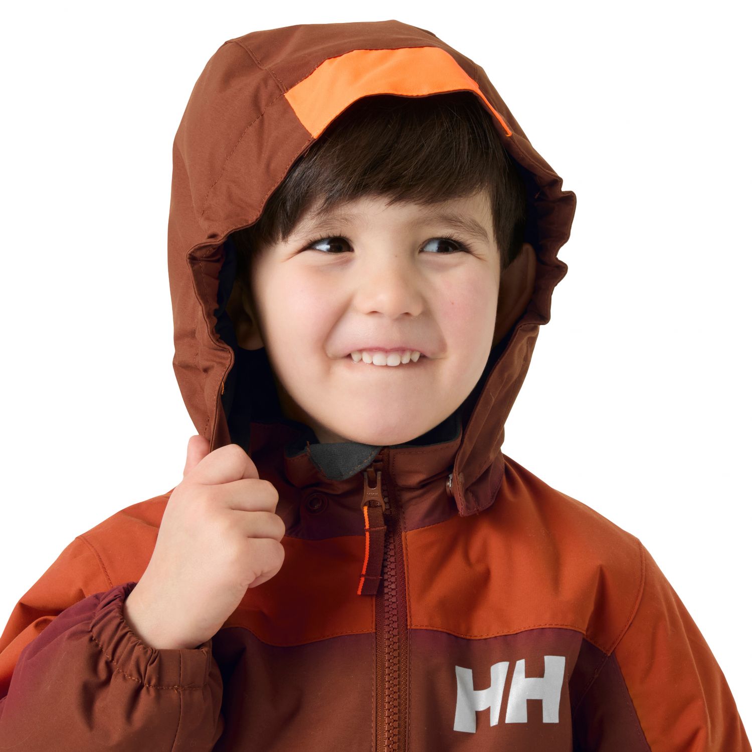 Helly Hansen Rider 3.0 Ins, lyžiarska kombinéza, junior, hnedá