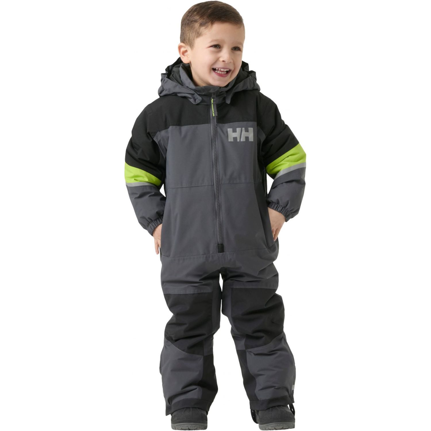 Helly Hansen Rider 3.0 Ins, salopetă de iarnă, junior, gri