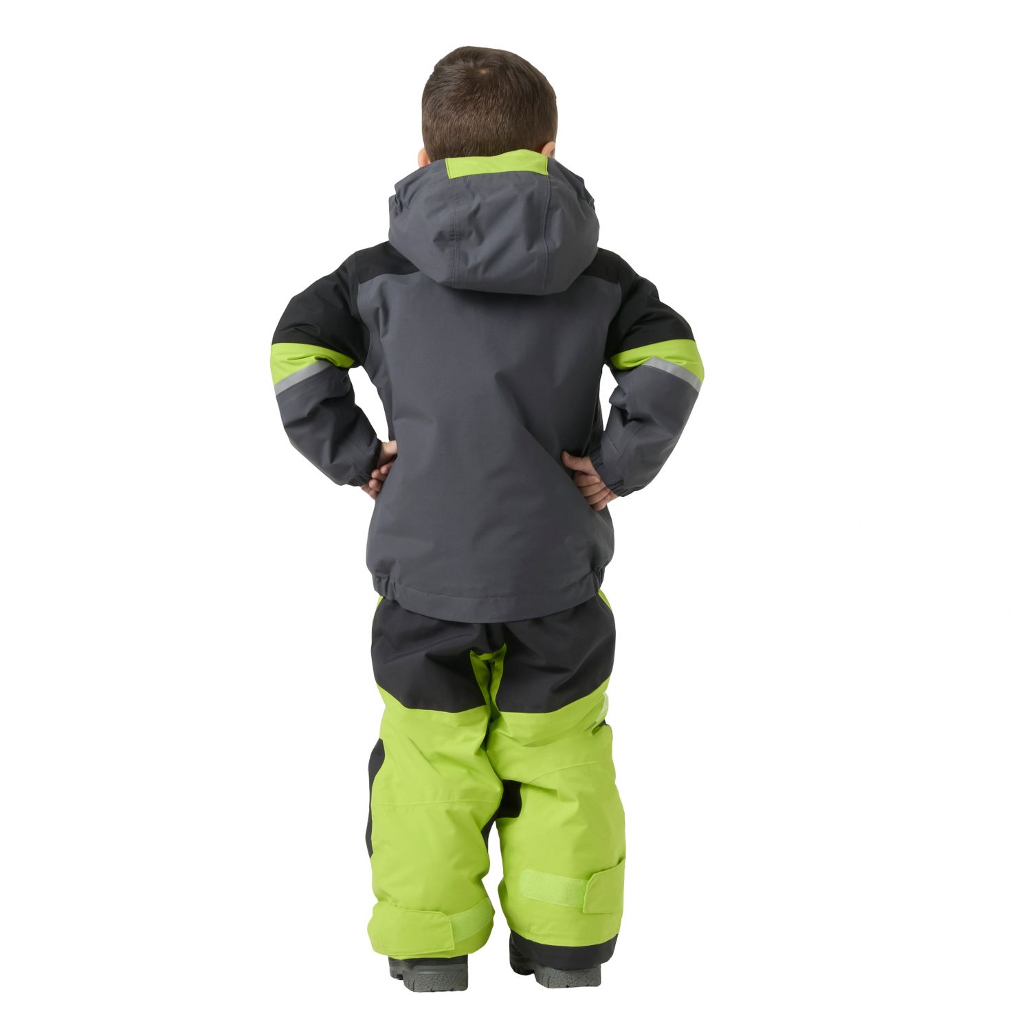 Helly Hansen Rider, giacca da sci, bambini, grigio
