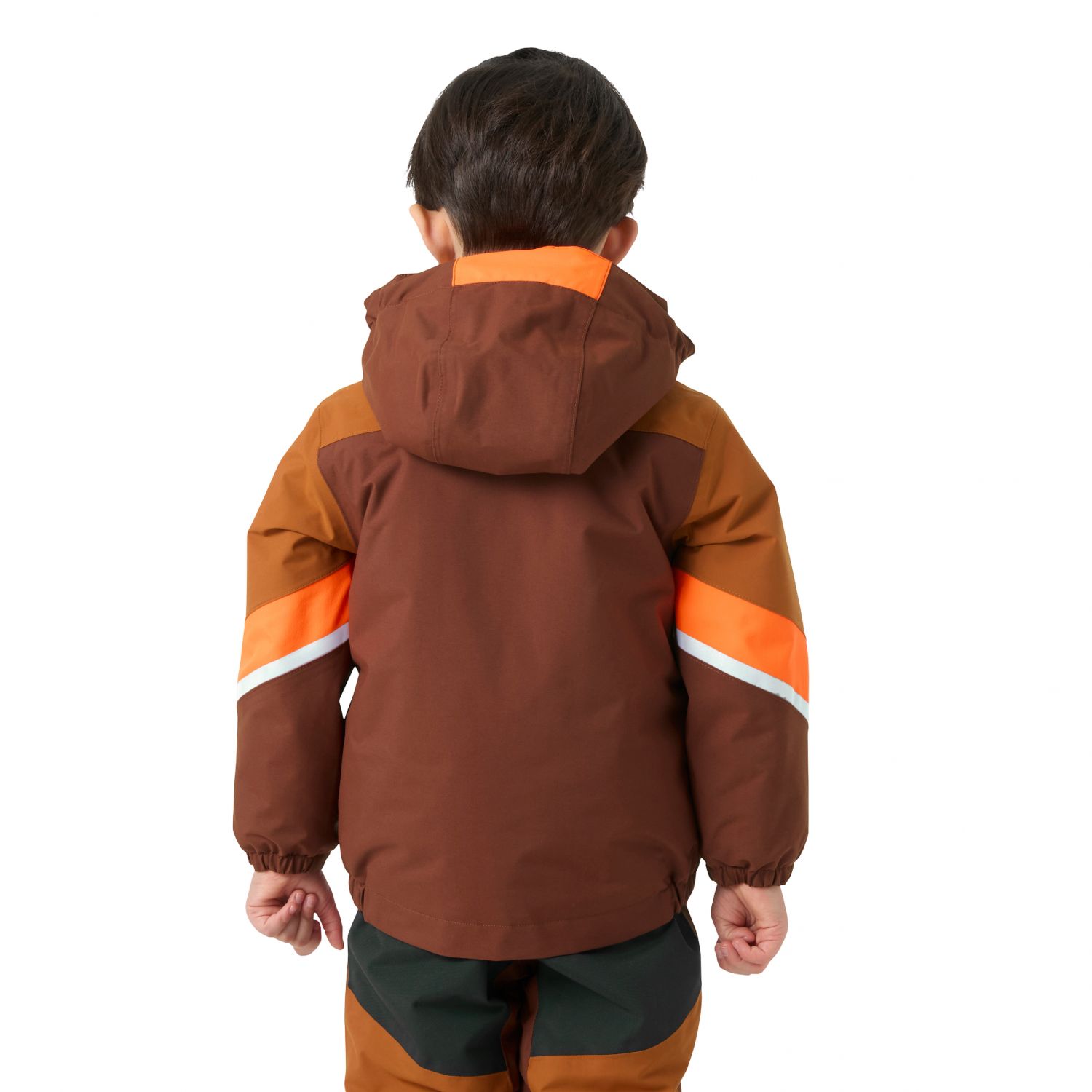 Helly Hansen Rider, giacca da sci, bambini, marrone