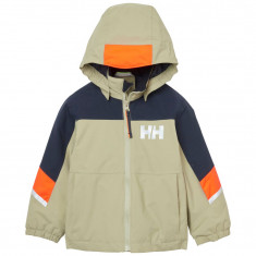 Helly Hansen Rider, giacca da sci, junior, beige/blu scuro