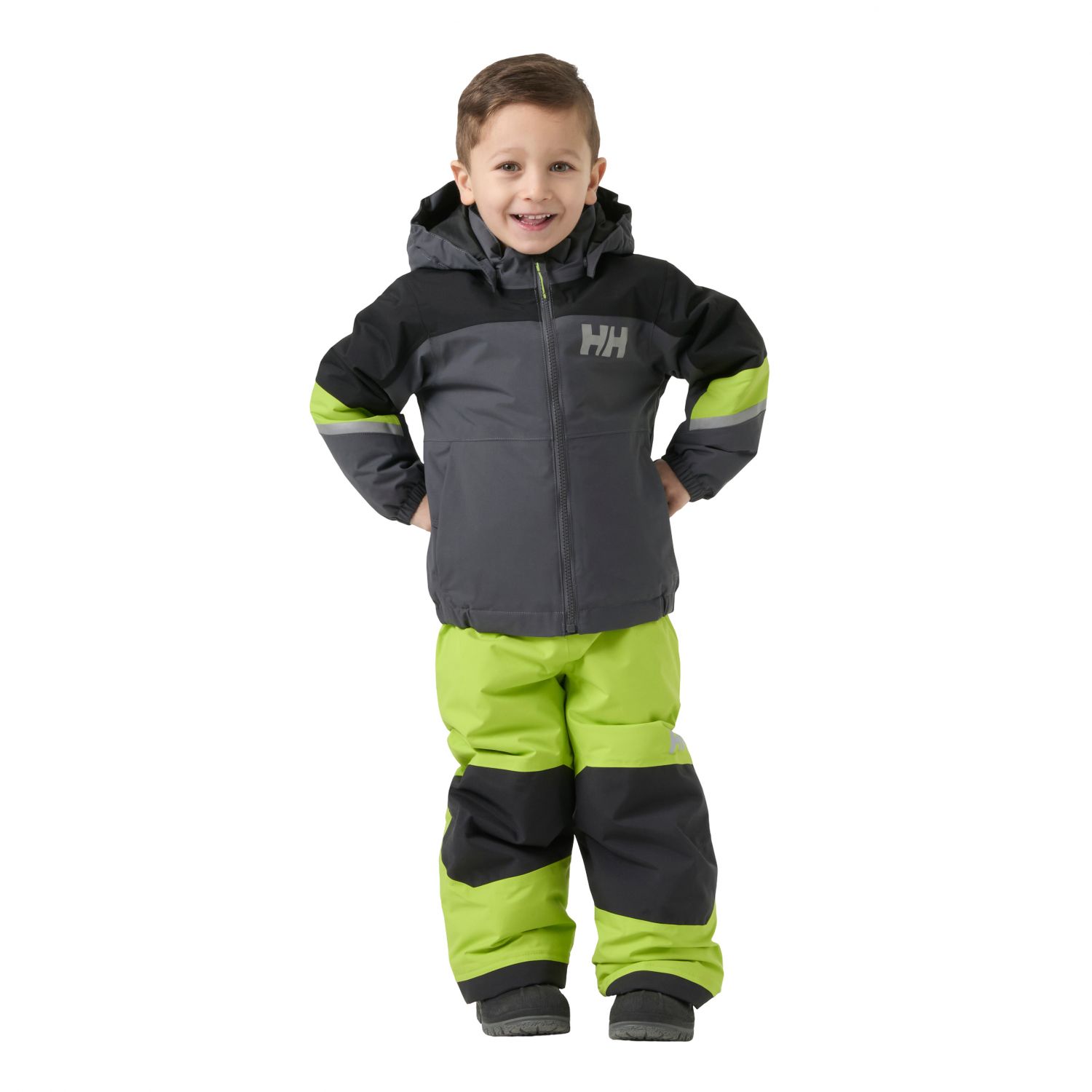 Helly Hansen Rider, lyža?ská bunda, d?ti, šedá