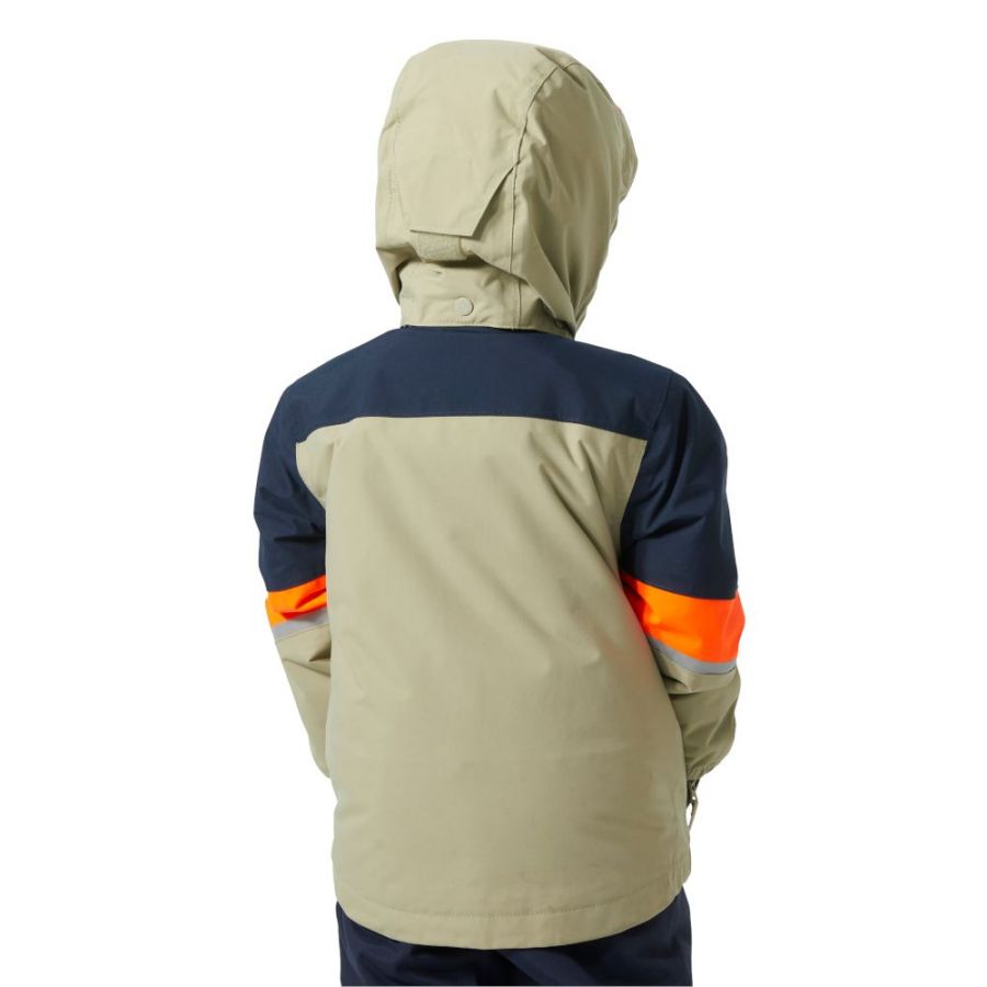 Helly Hansen Rider, Skijacke, Junior, beige/dunkelblau
