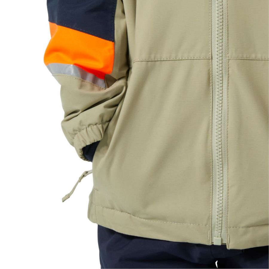 Helly Hansen Rider, Skijacke, Junior, beige/dunkelblau