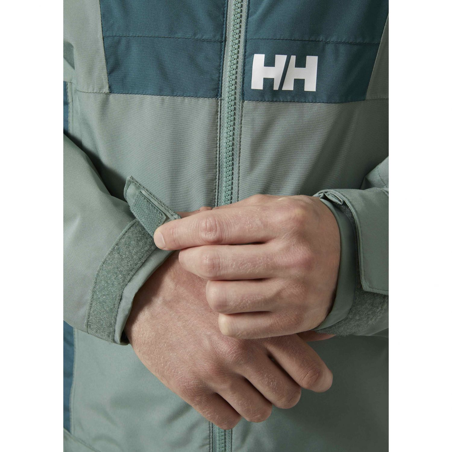 Helly Hansen Rig, giacca antipioggia da uomo, turchese