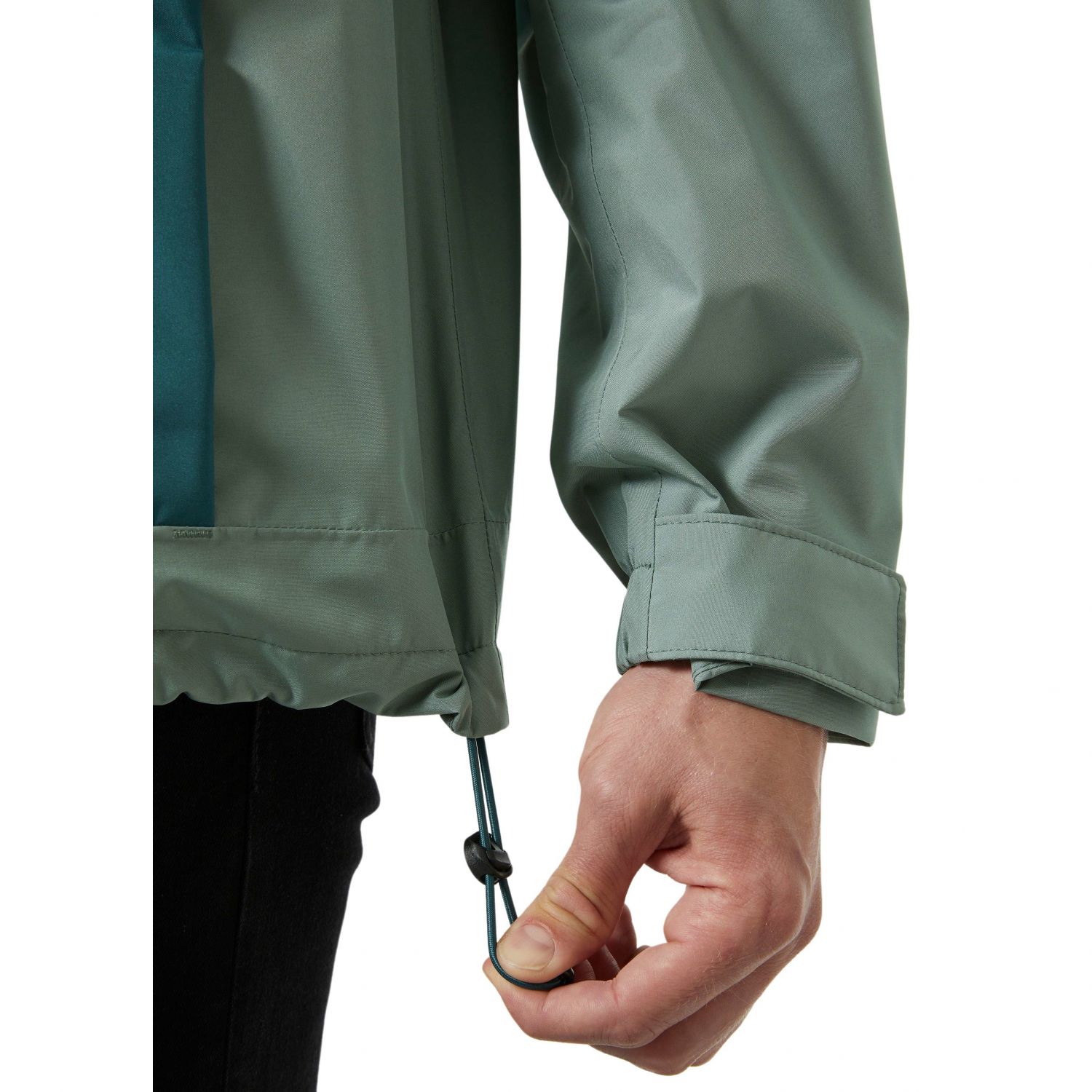 Helly Hansen Rig, giacca antipioggia da uomo, turchese