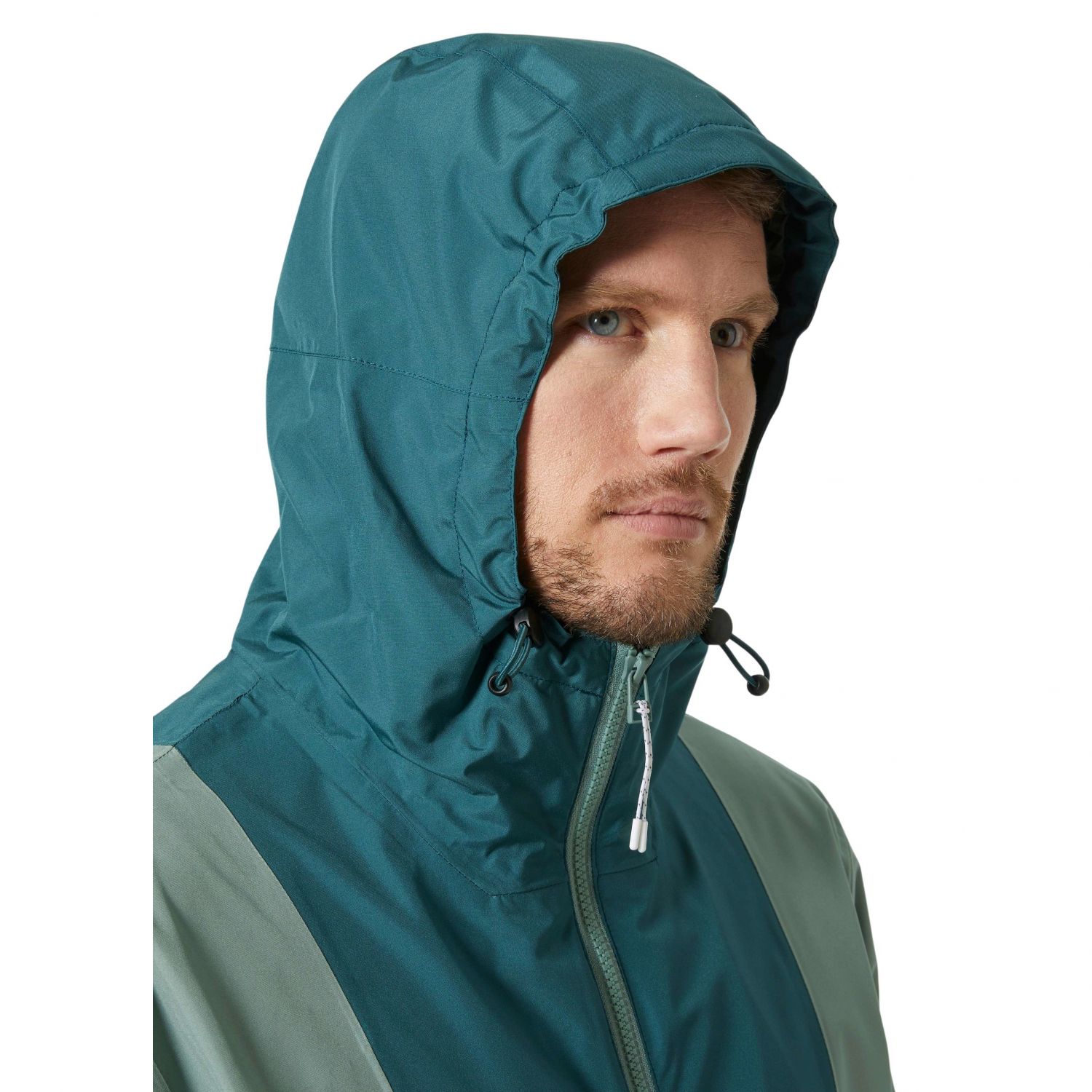 Helly Hansen Rig, giacca antipioggia da uomo, turchese