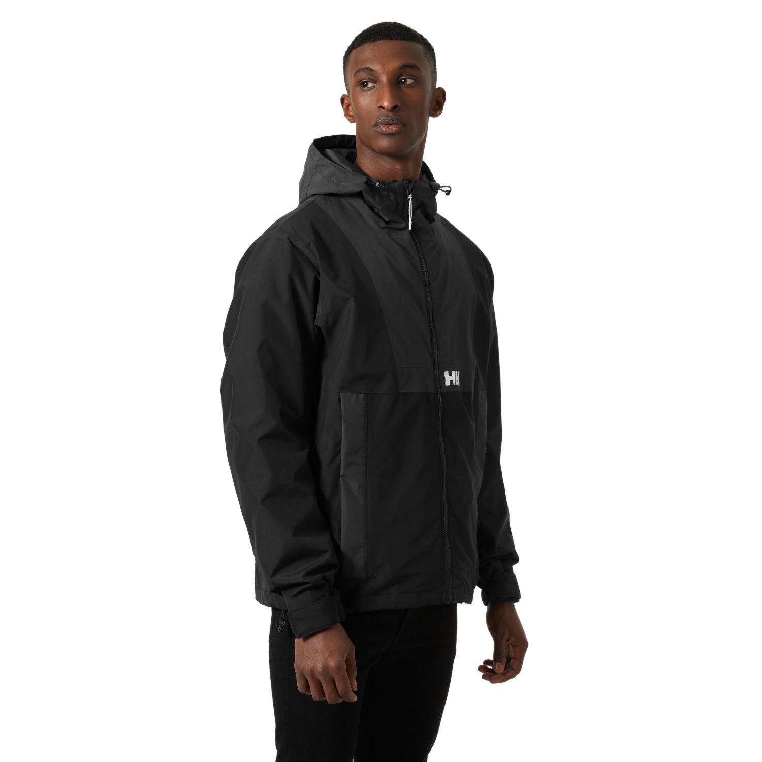 Helly Hansen Rig, giacca da pioggia, uomo, nero