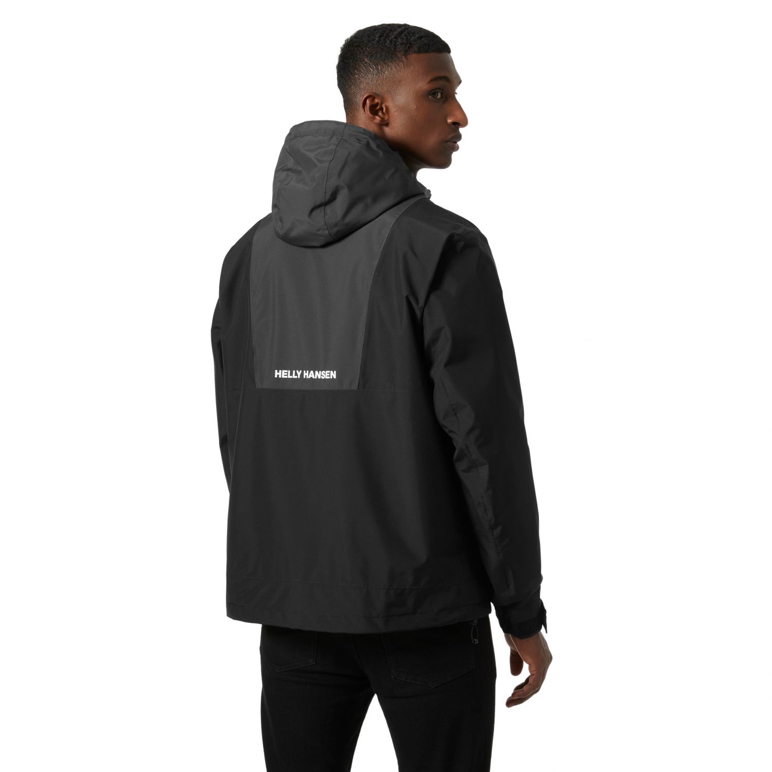 Helly Hansen Rig, giacca da pioggia, uomo, nero