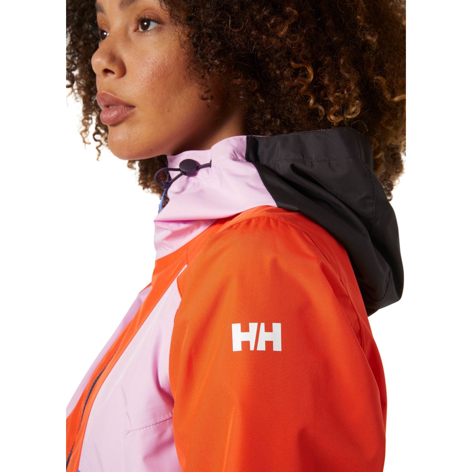 Helly Hansen Rig, kurtka przeciwdeszczowa, damska, różowa