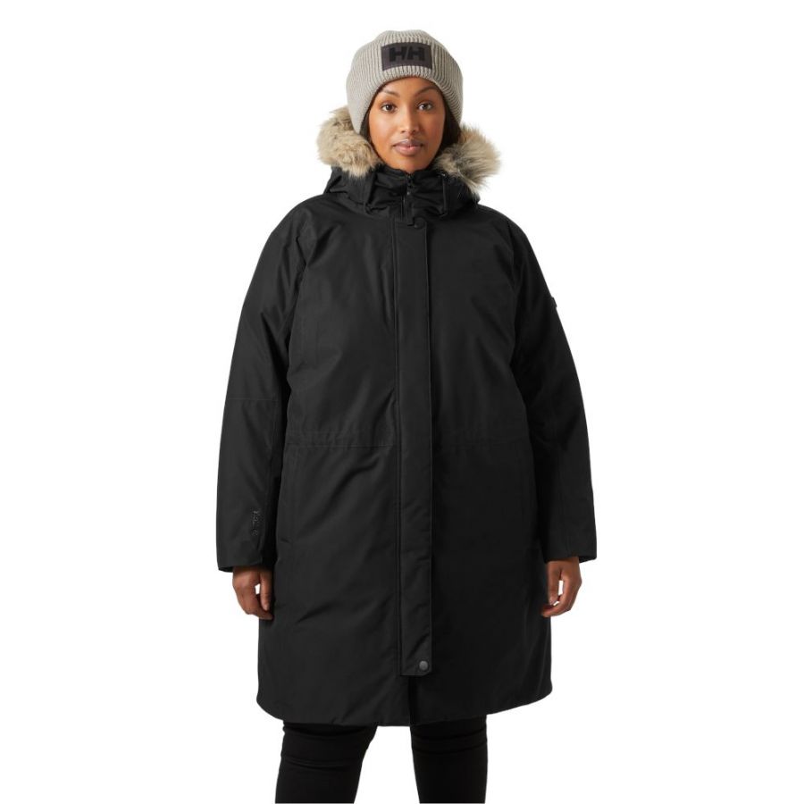 Helly Hansen Senja Plus, parka, mulher, preto