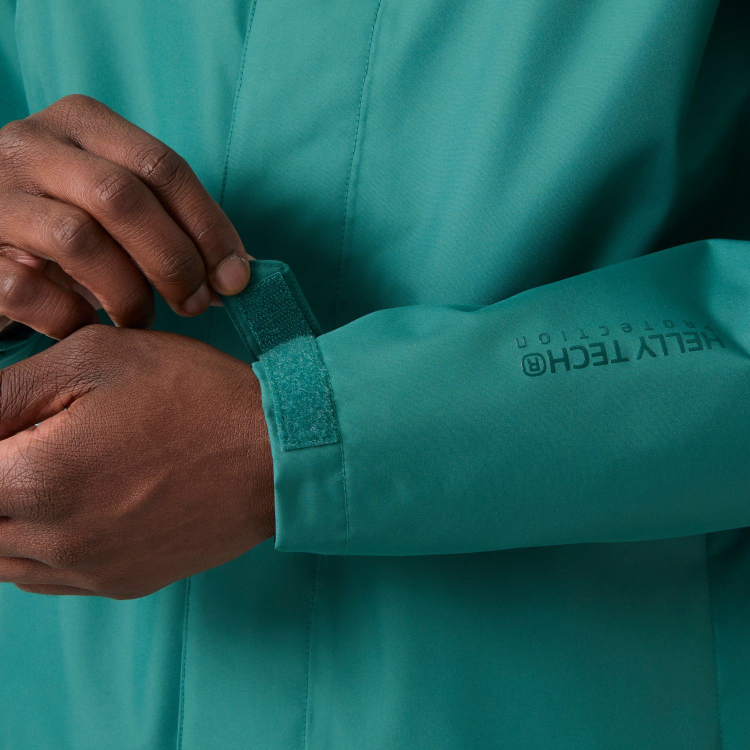 Helly Hansen Seven J, bunda do dažďa, pánska, zelená