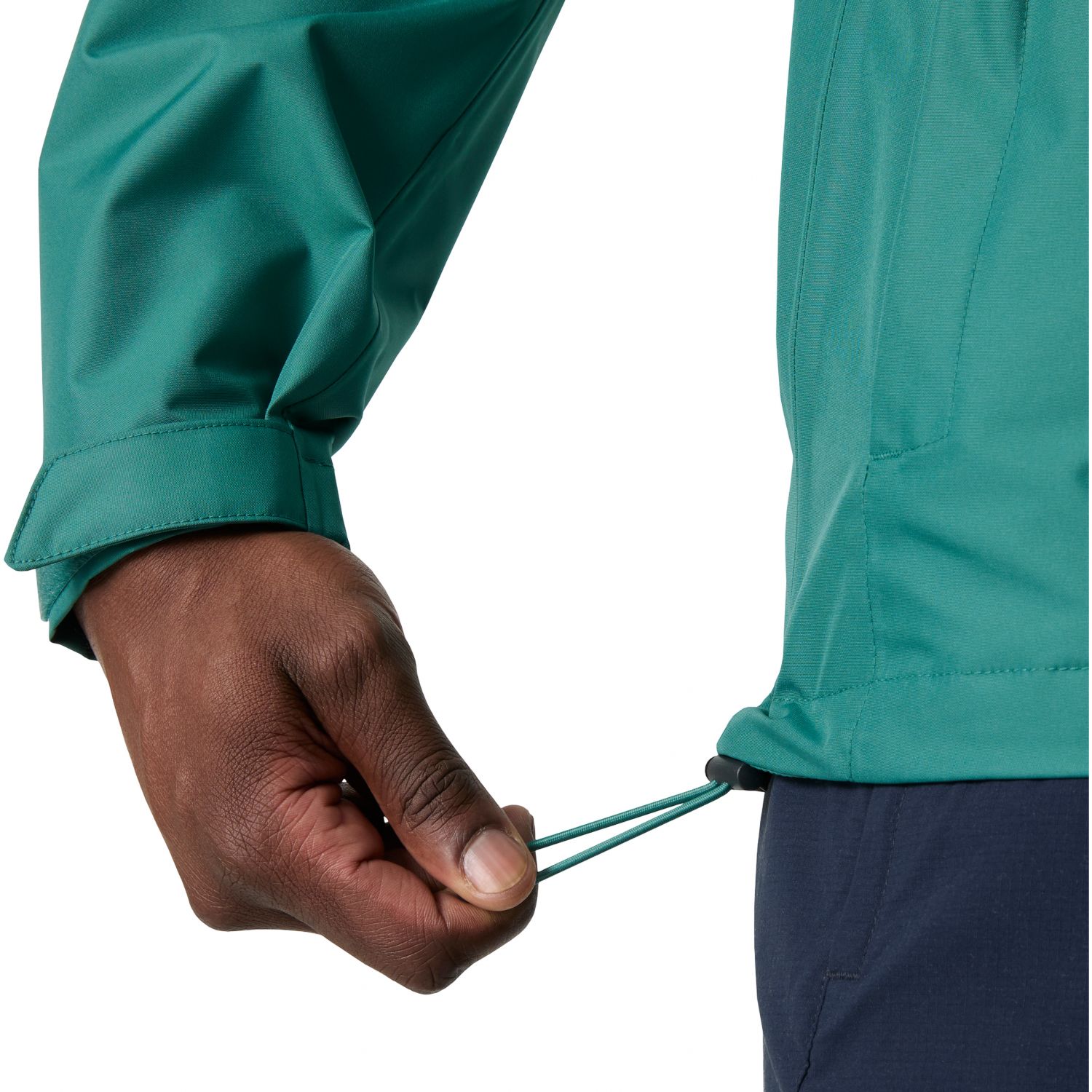 Helly Hansen Seven J, bunda do dažďa, pánska, zelená
