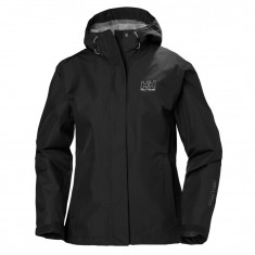 Helly Hansen Seven J, giacca da pioggia, donna, nero