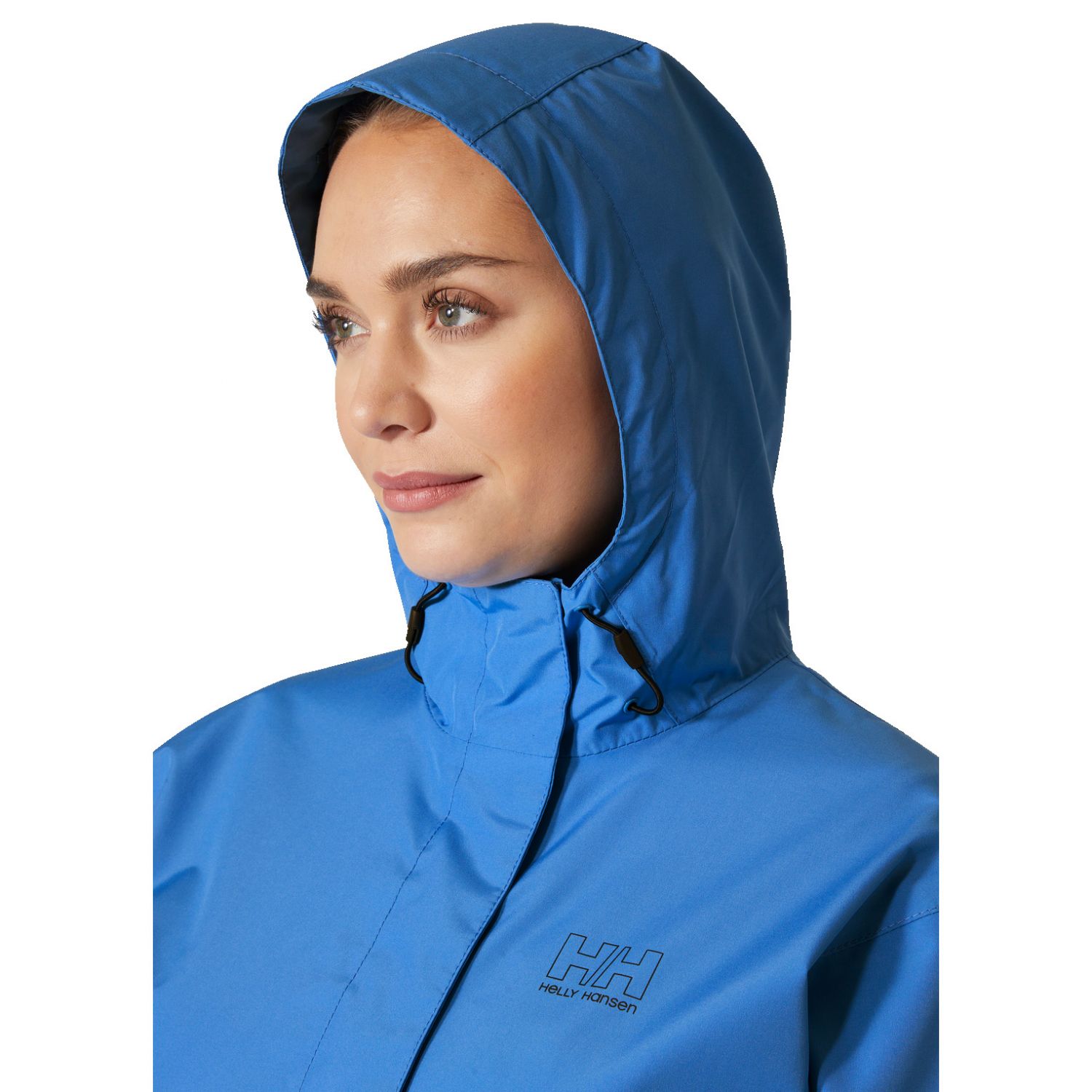 Helly Hansen Seven J, veste de pluie, femme, bleu