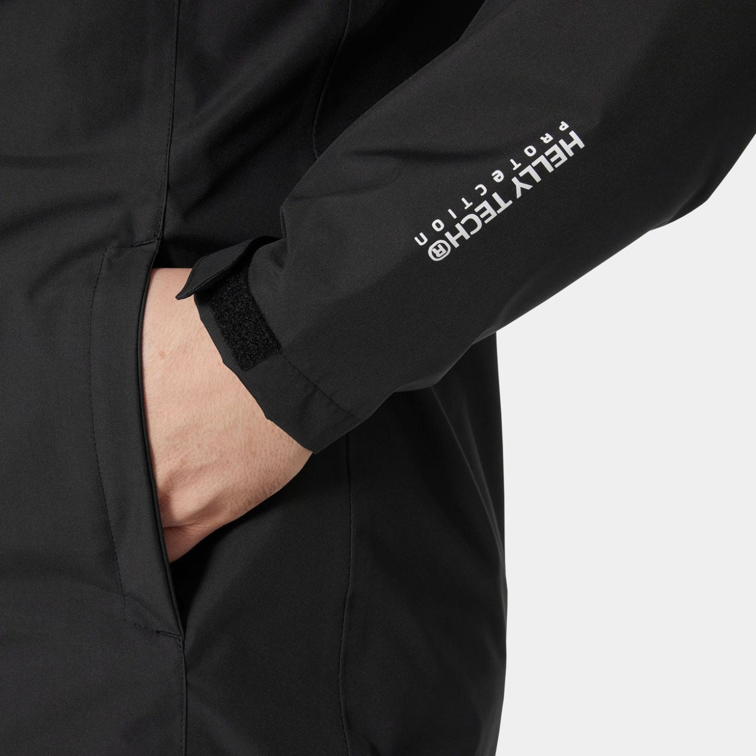 Helly Hansen Seven J, Jachetă de ploaie, bărbați, negru