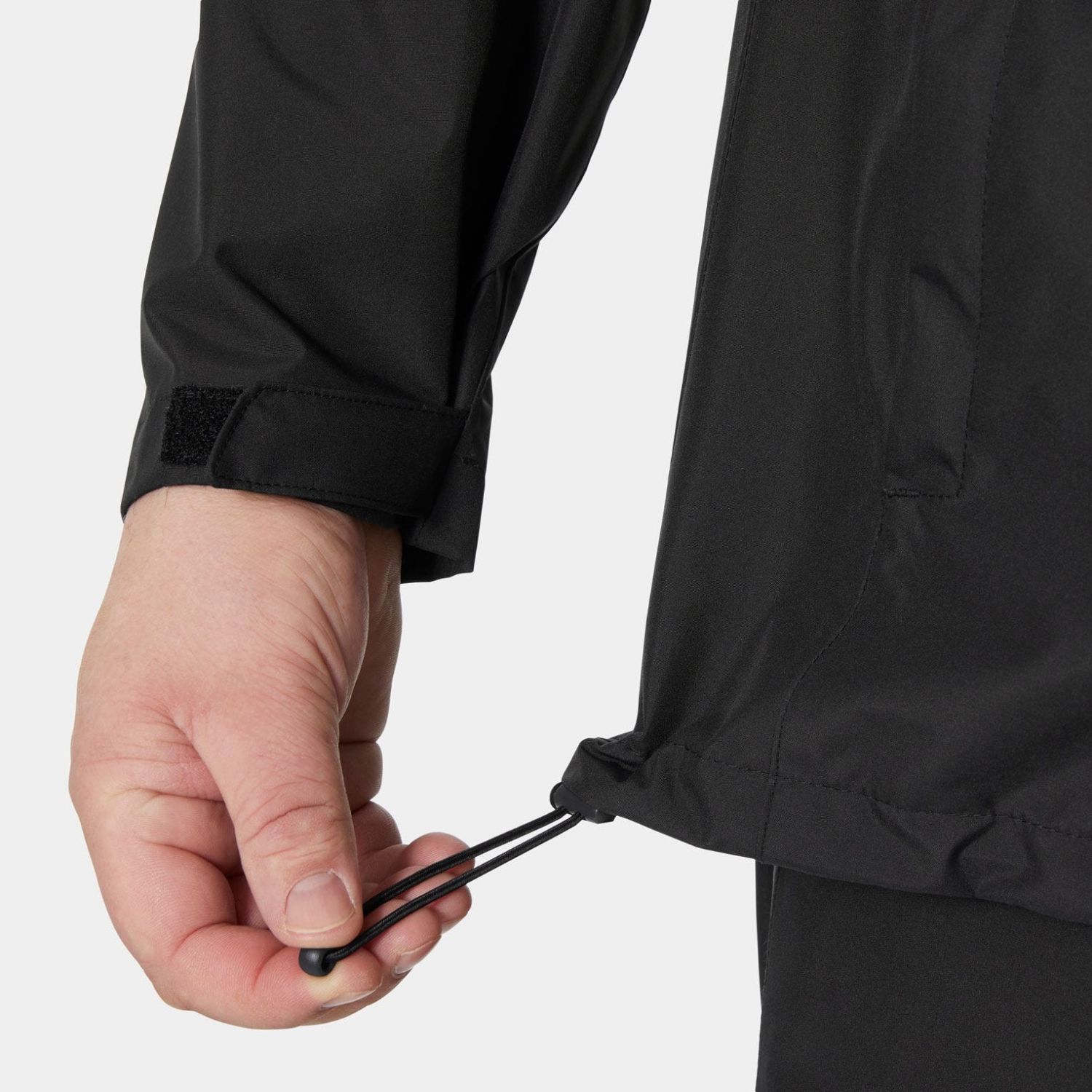 Helly Hansen Seven J, Jachetă de ploaie, bărbați, negru