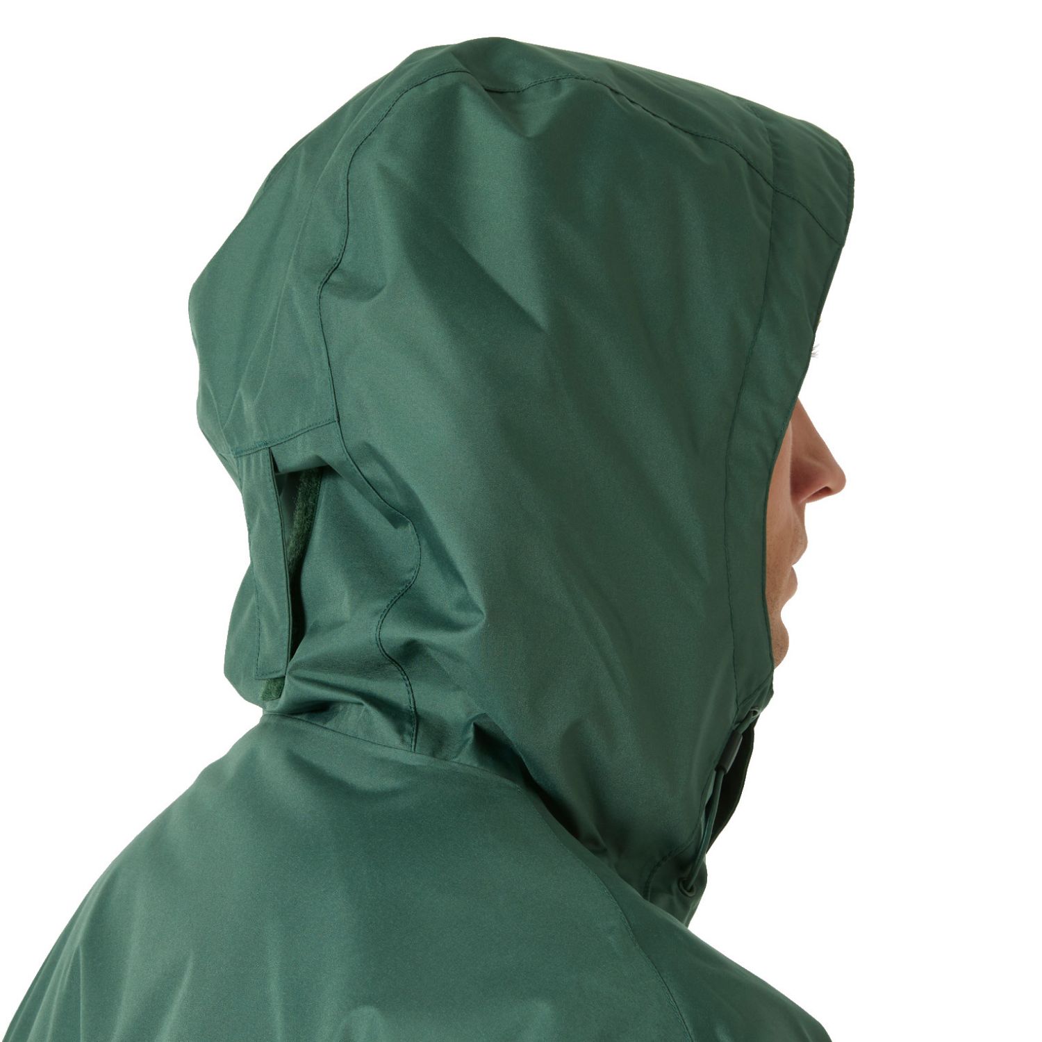 Helly Hansen Seven J, jachetă de ploaie, bărbați, verde închis
